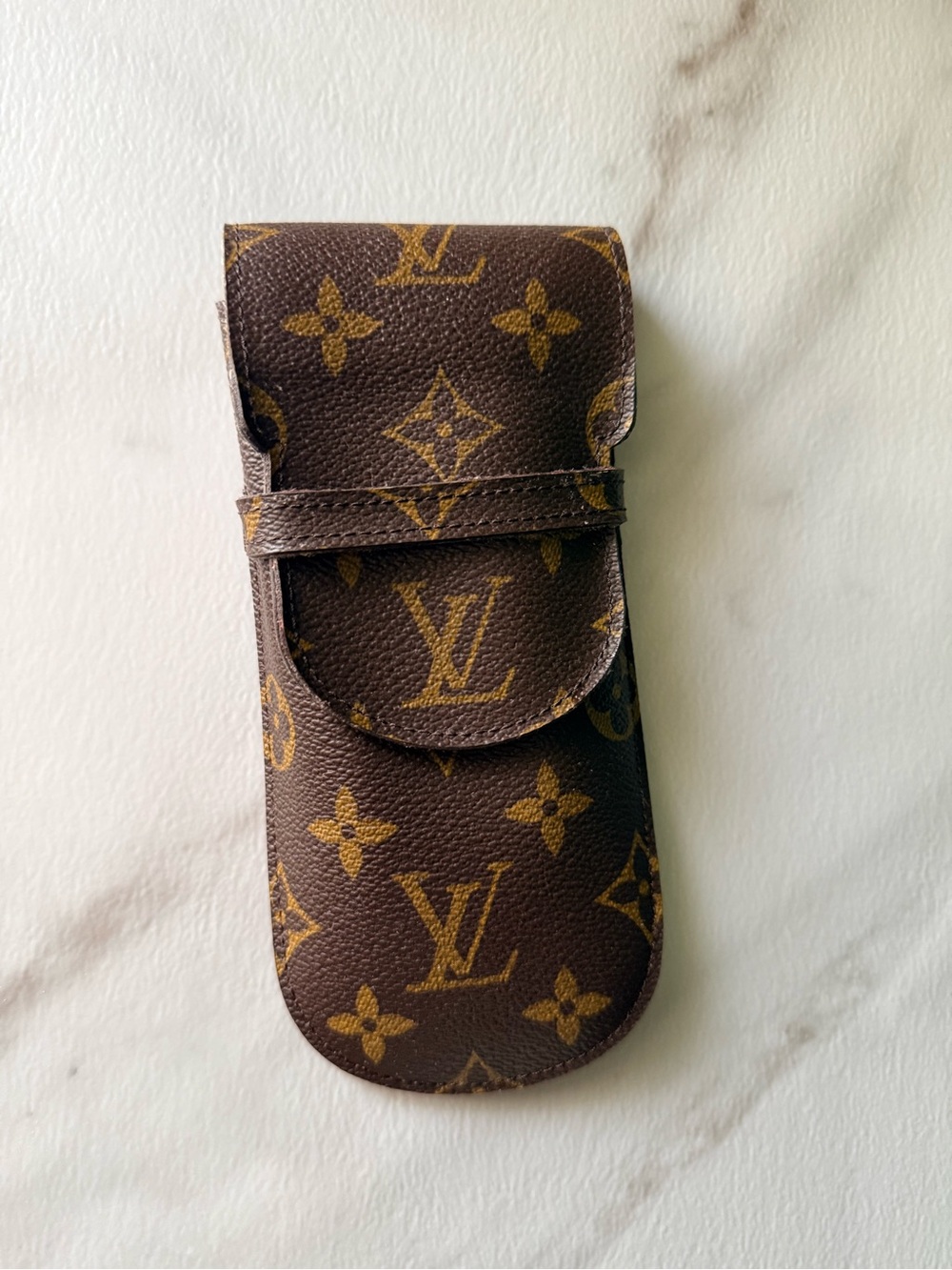 Louis Vuitton Monogram Sunglass/Eyeglass Case Authentic